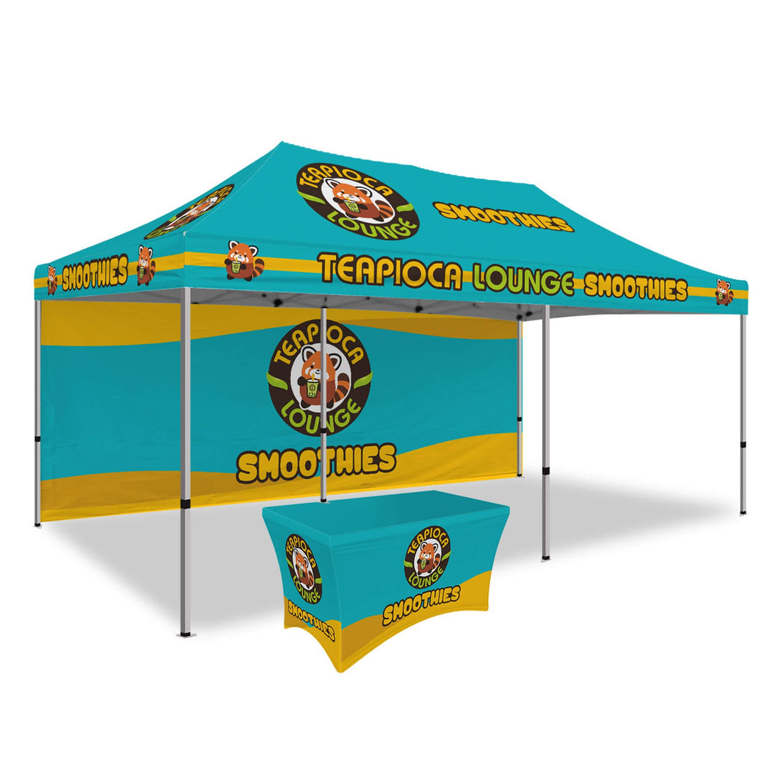 Outdoor Canopy Tent | Custom Canopy Tent | VEGAN STREET PARTY