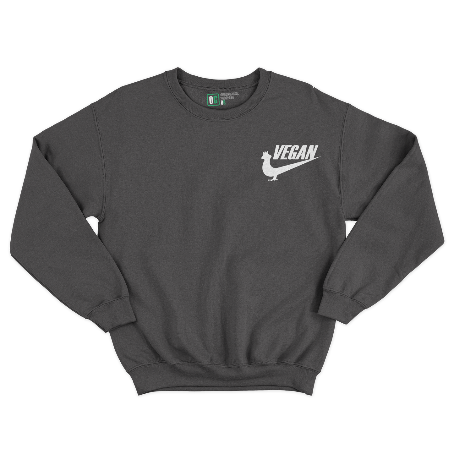 Crewneck Graphic Sweatshirts | Vegan Sweastshirt | VEGAN STREET PARTY