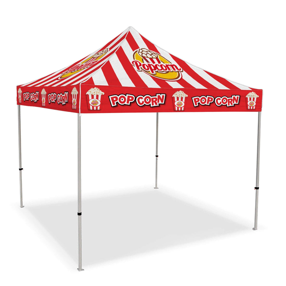 Pop up Canopy Tent | Red Canopy Tent | VEGAN STREET PARTY