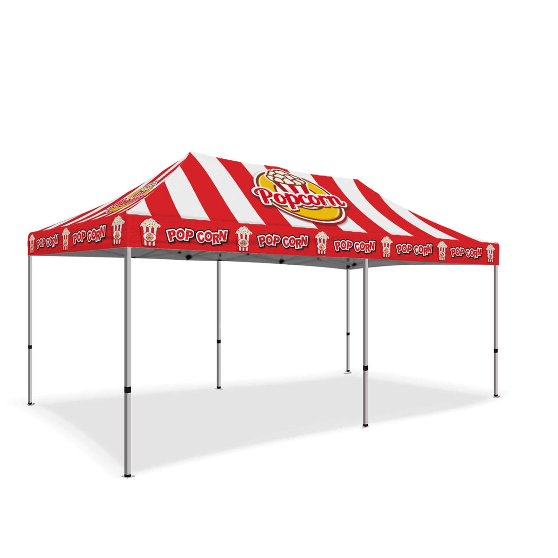 Pop up Canopy Tent | Red Canopy Tent | VEGAN STREET PARTY