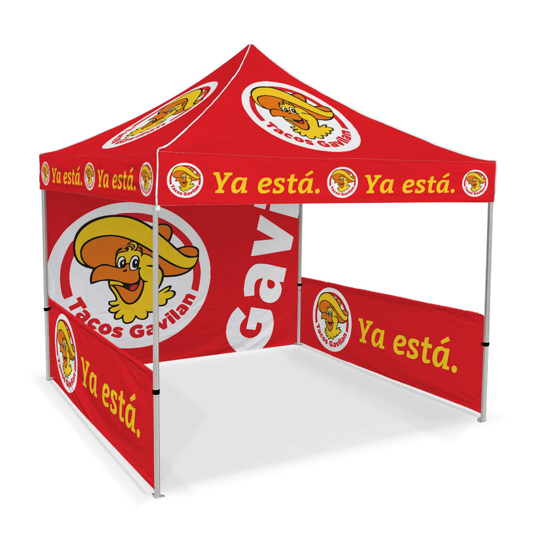 Waterproof Canopy Tent | Digital Print Tent | VEGAN STREET PARTY