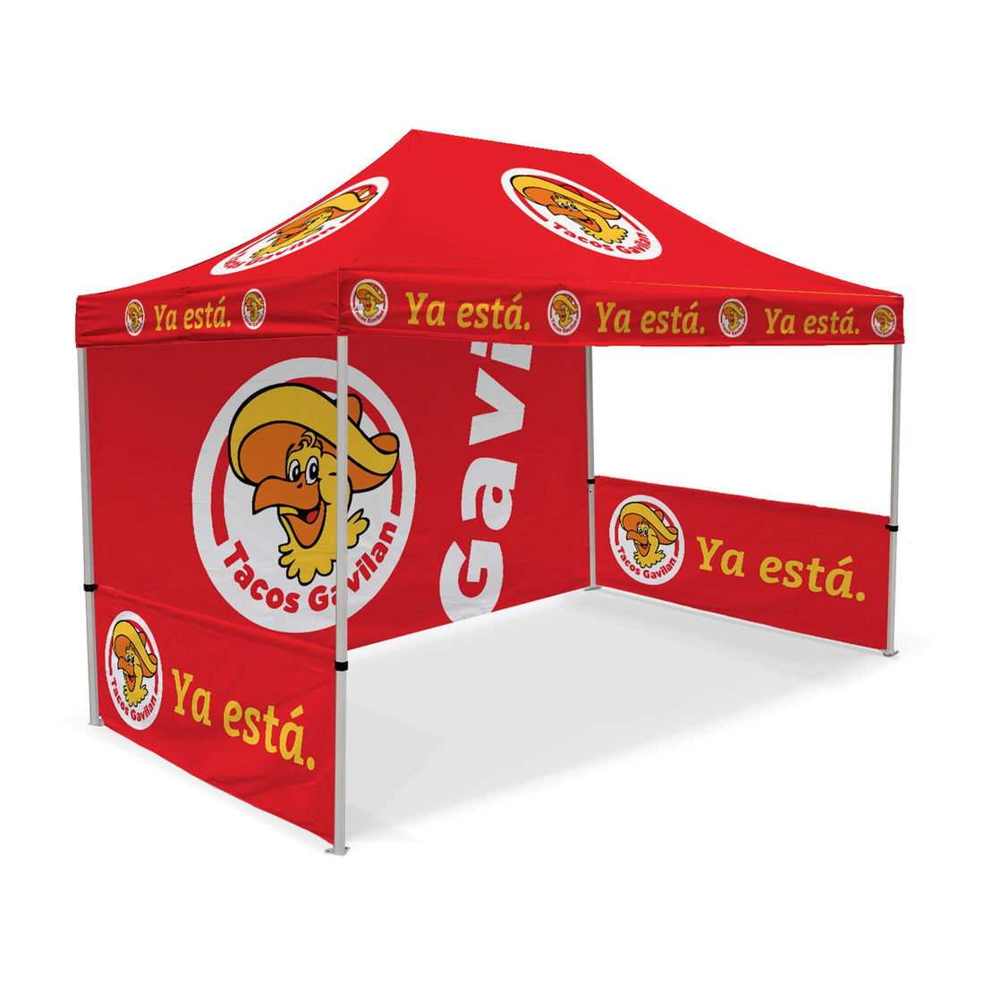 Waterproof Canopy Tent | Digital Print Tent | VEGAN STREET PARTY