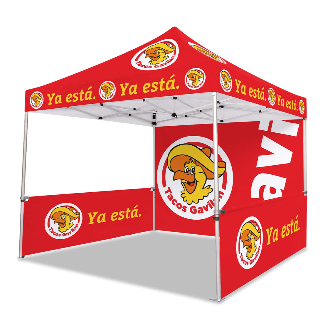 Waterproof Canopy Tent | Digital Print Tent | VEGAN STREET PARTY